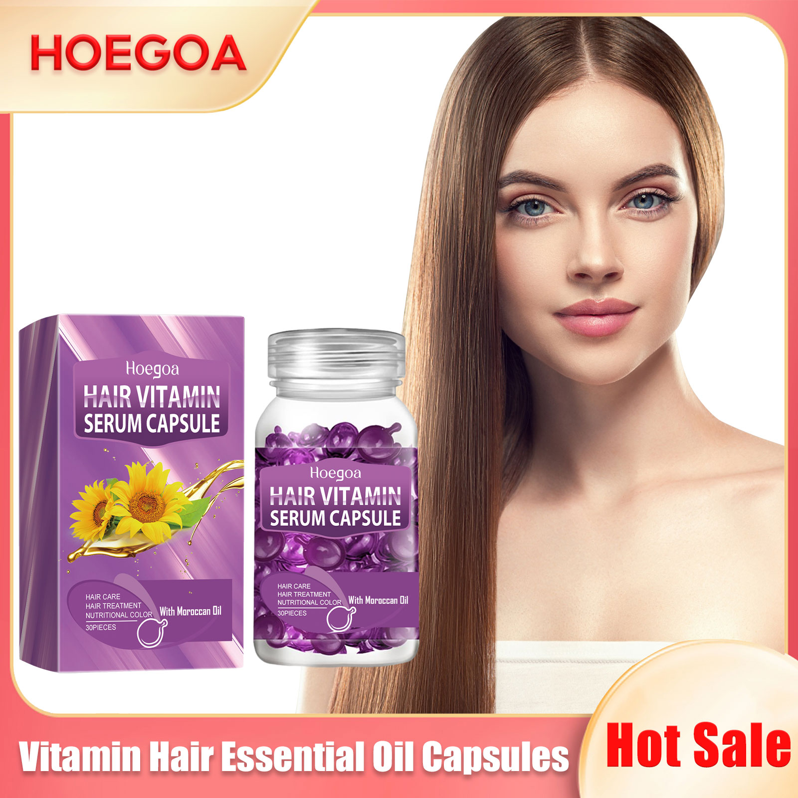 Hair Care Products - Vitamin Hair Essential Oil Capsules Strengthen