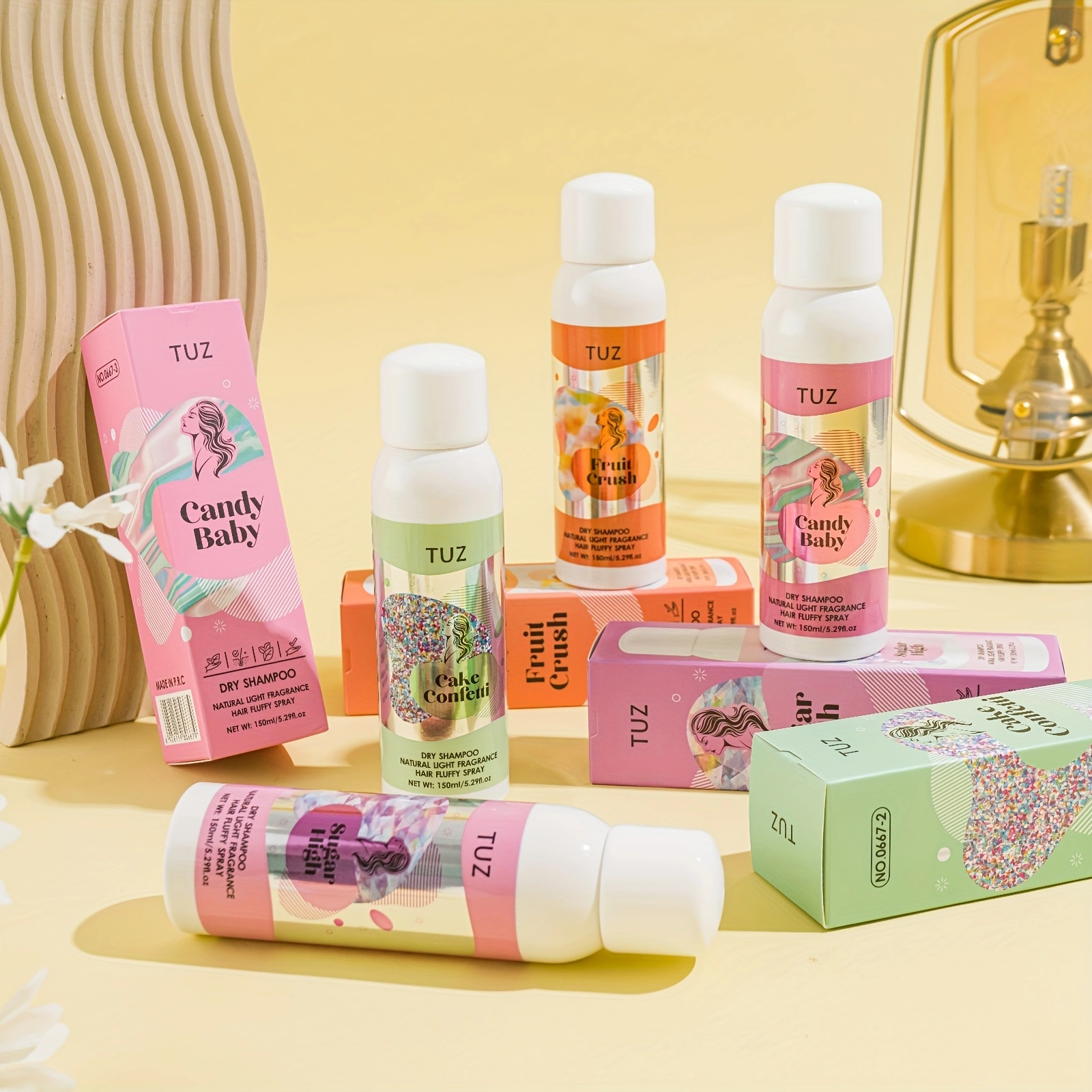Hair Care Products - Dry Shampoo NaturalLight Fragrance Hair Fluffy