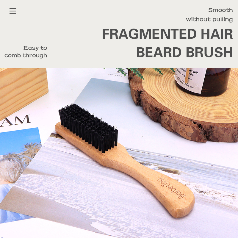 Hair Care For Men - BARBERTOP Men Hair Brush Face Massage