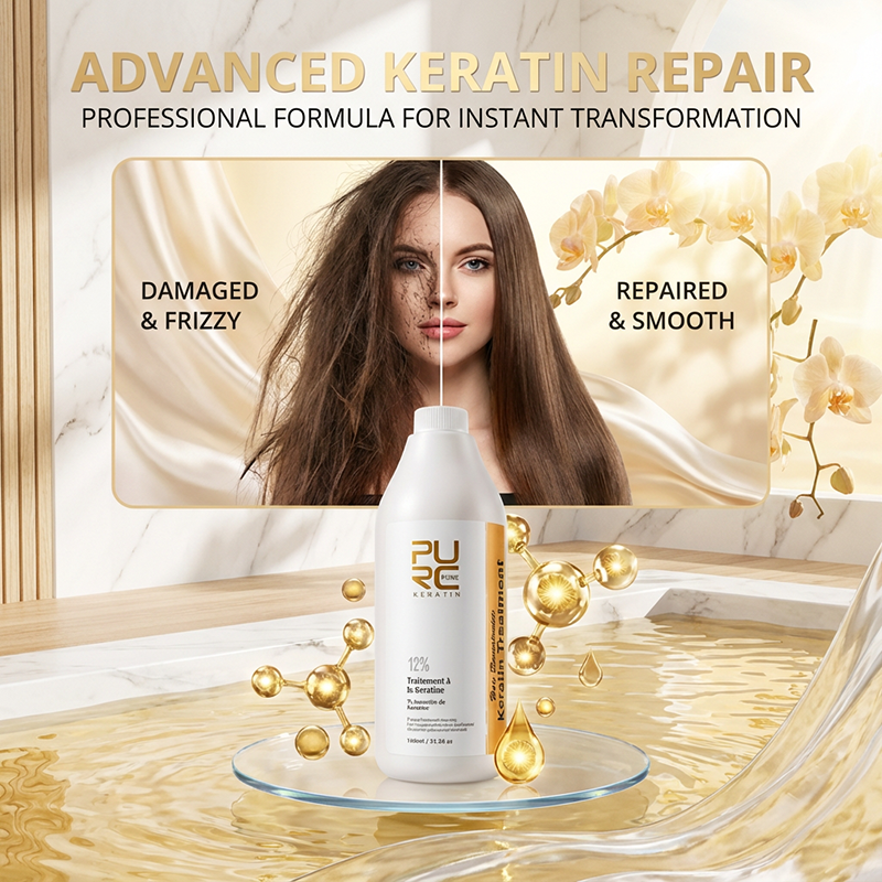 Hair Care Wow - PURC Brazilian Keratin Hair Treatment Smoothing