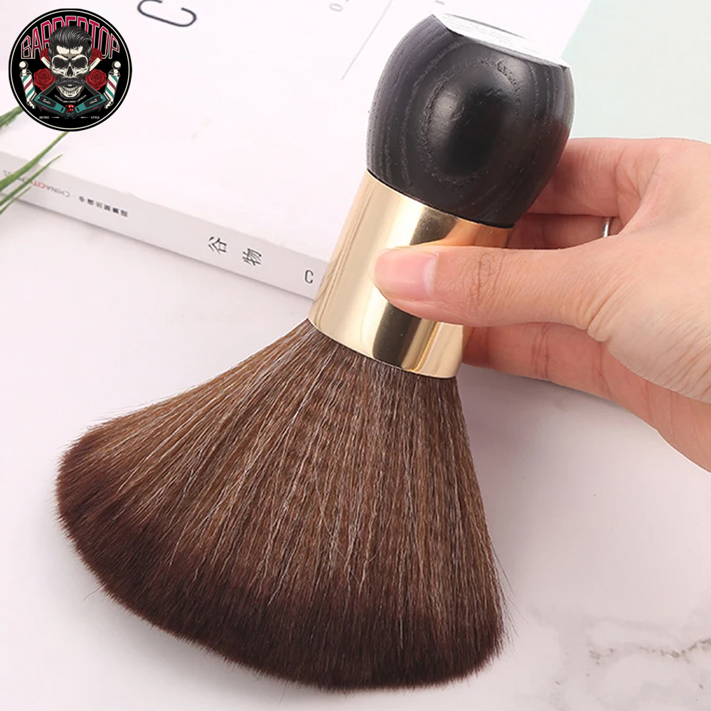 Hair Care Barber - Salon Soft Hair Brush Sweeping Haircut