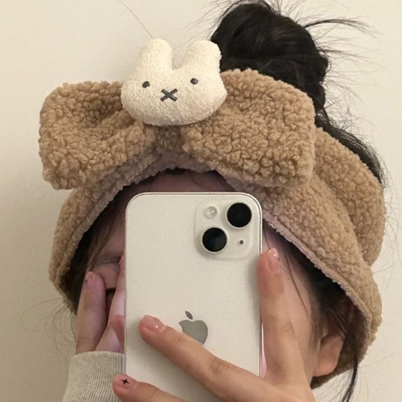 Miffy Cute Cartoon Elastic Bow - Hair Care Good Hair のレビューと価格