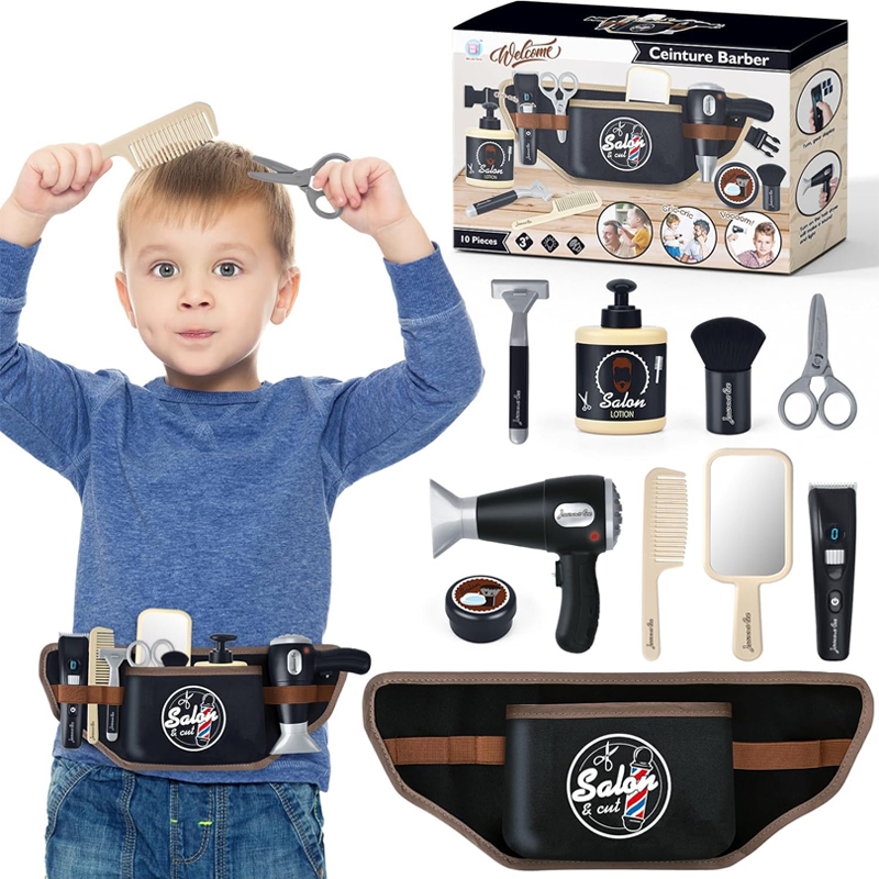 Barber Shop Pretend Play Toy H - Hair Care Barber のレビューと価格