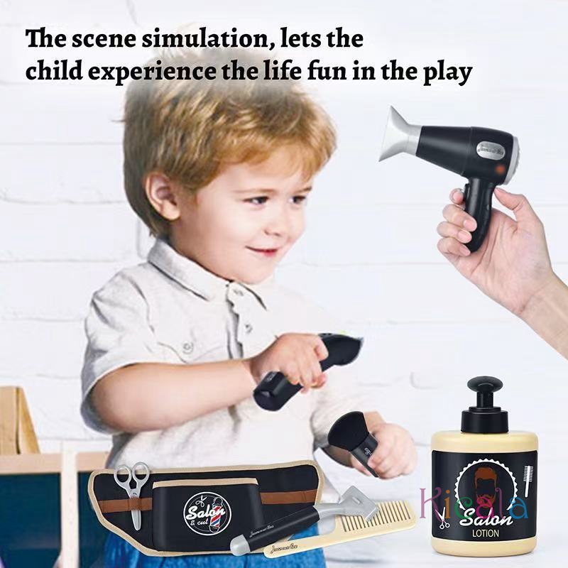 Barber Shop Pretend Play Toy H - Hair Care Barber のレビューと価格