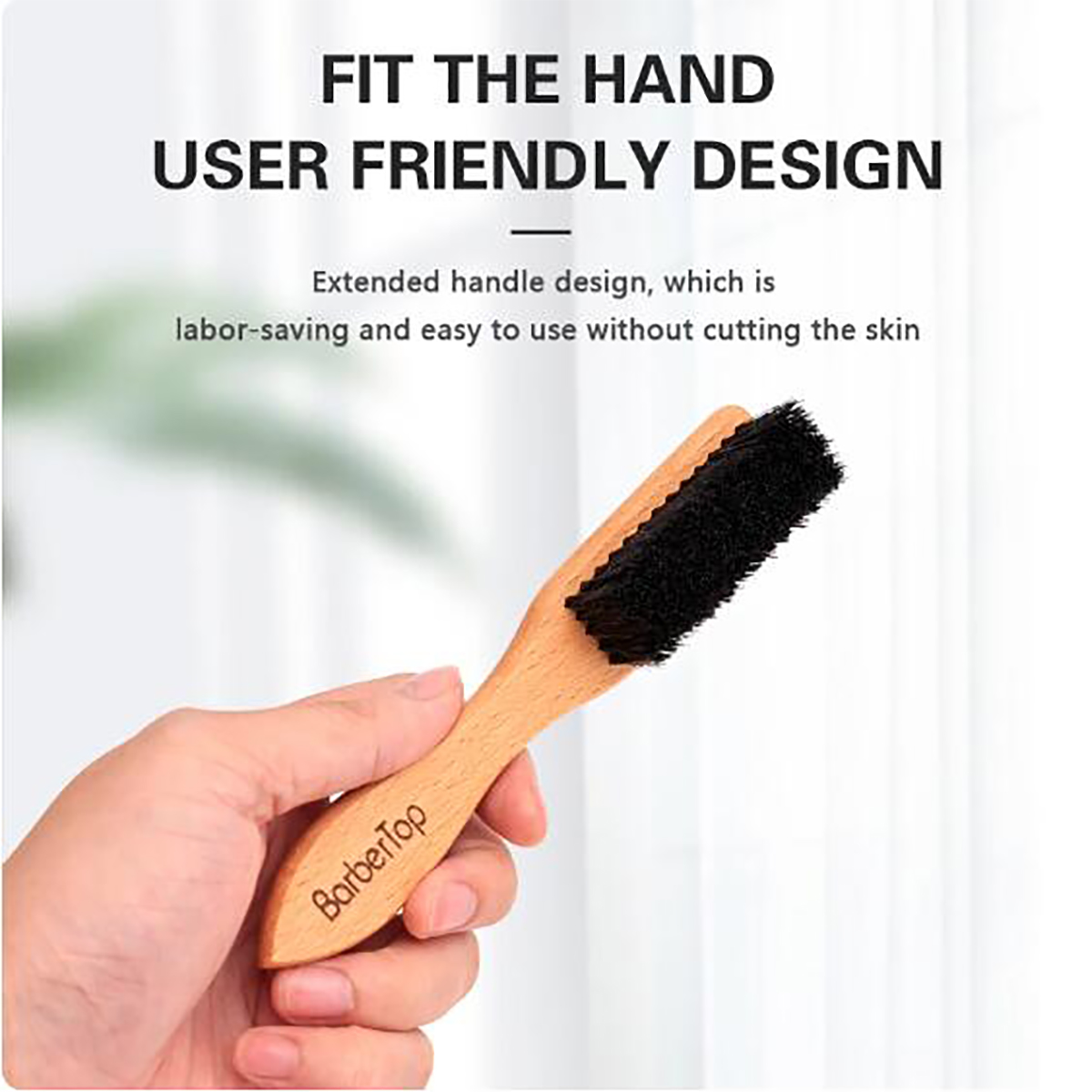 Barbershop Wooden Handle Boar  - Hair Care For Men のレビューと価格