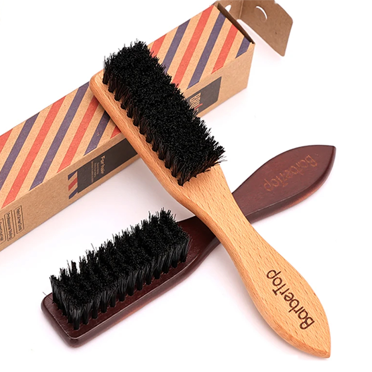 Barbershop Wooden Handle Boar  - Hair Care For Men のレビューと価格