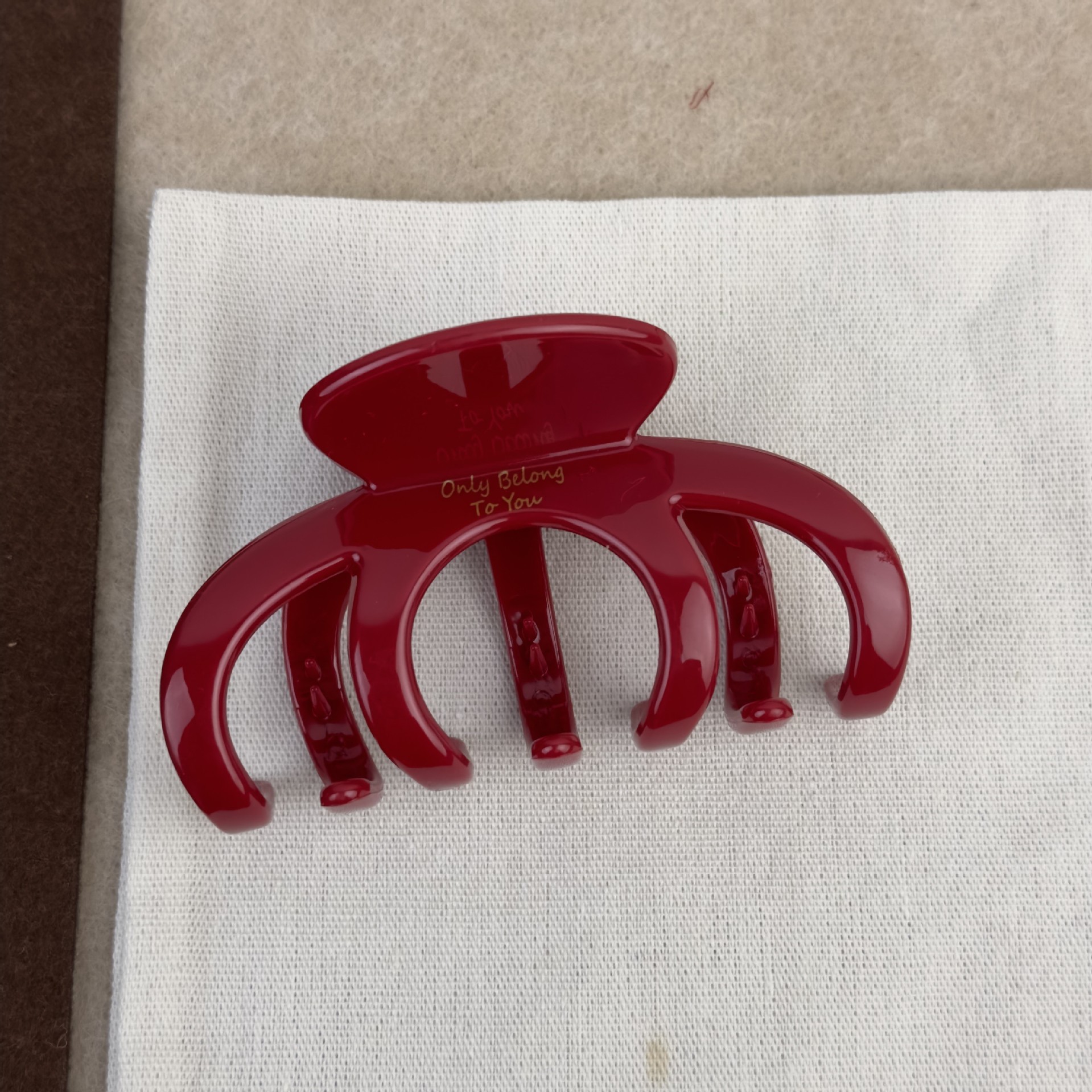 French Red Collection! Large G - Hair Clip Claw Large のレビューと価格