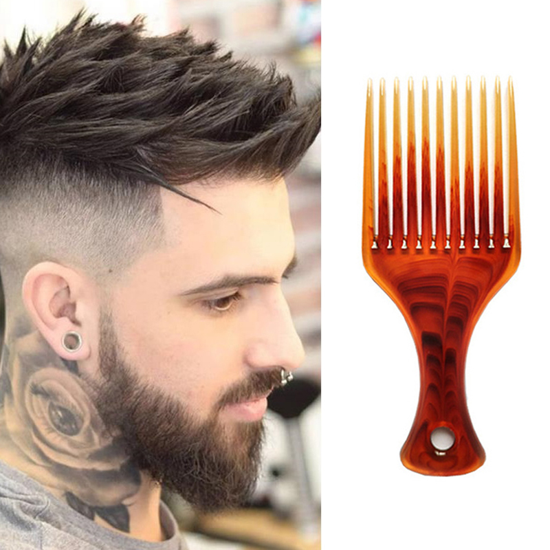 Wide Teeth Brush Pick Comb For - Afro Pick Comb のレビューと価格