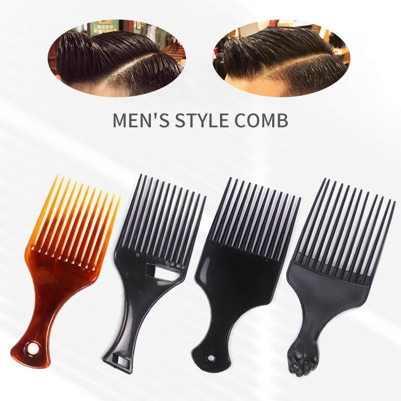 Wide Teeth Brush Pick Comb For - Afro Pick Comb のレビューと価格