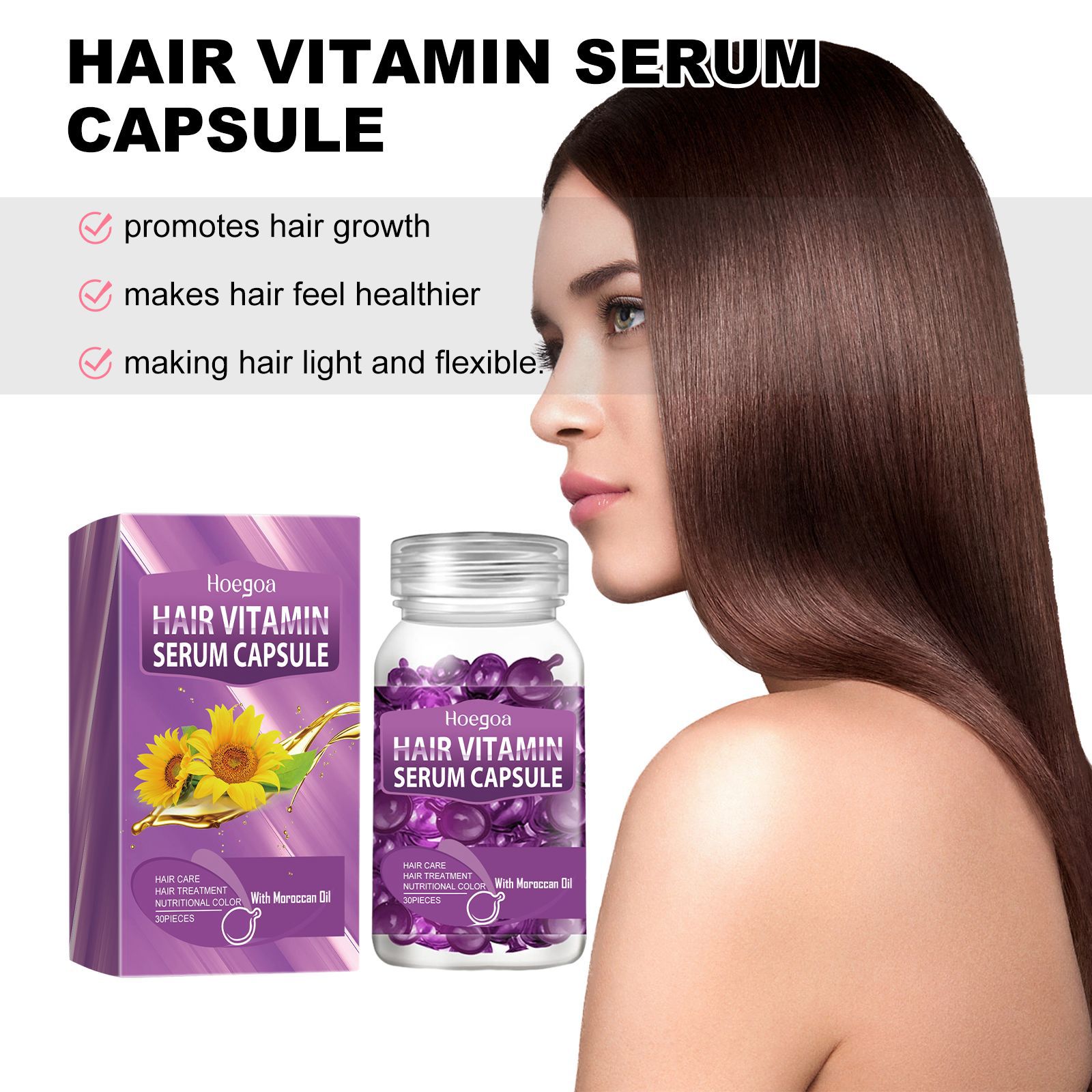Vitamin Hair Essential Oil Cap - Hair Care Products のレビューと価格