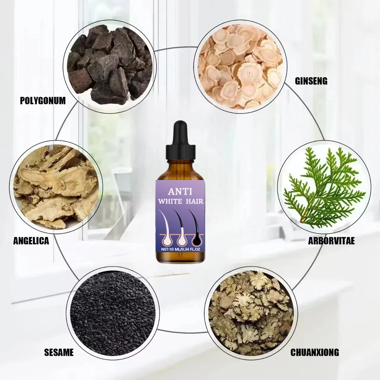White hair killer, remove gray - Hair Care Natural Products のレビューと価格