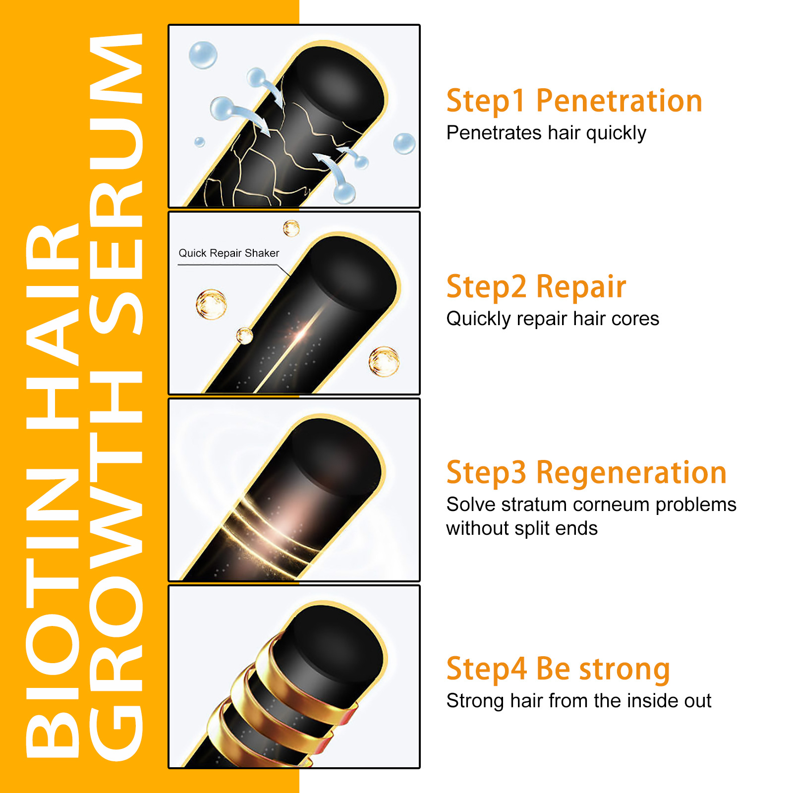 EELHOE Biotin Hair Growth Seru - Hair Care Natural Products のレビューと価格