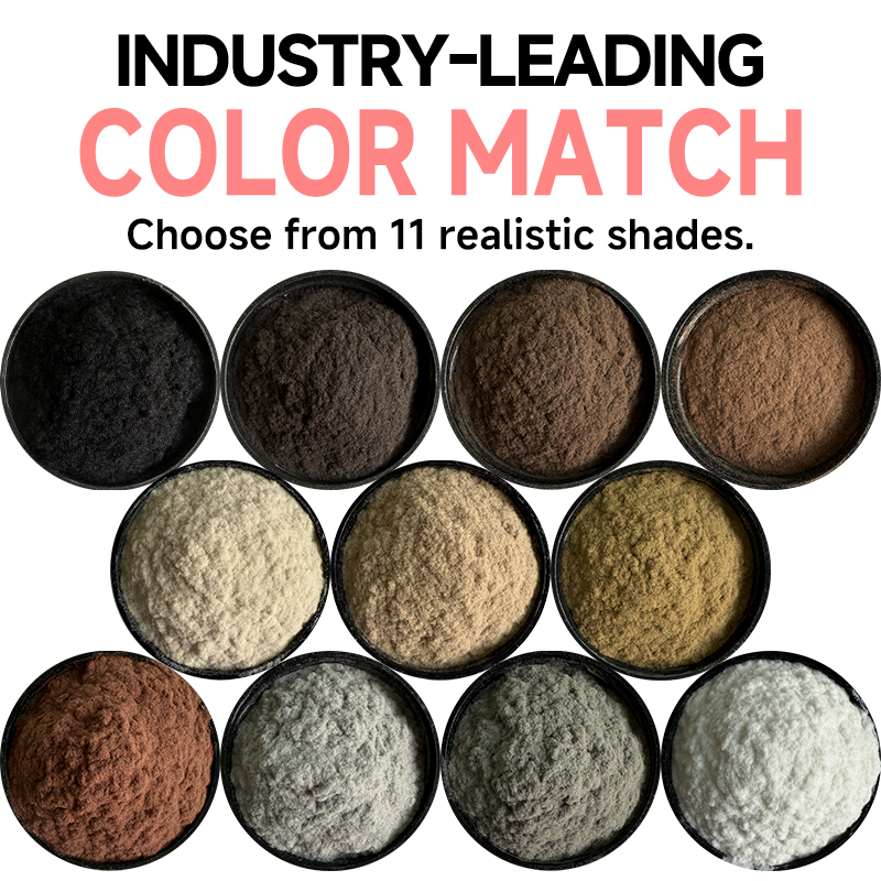 28g Hair Building Fibers come  - Hair Care Natural Products のレビューと価格
