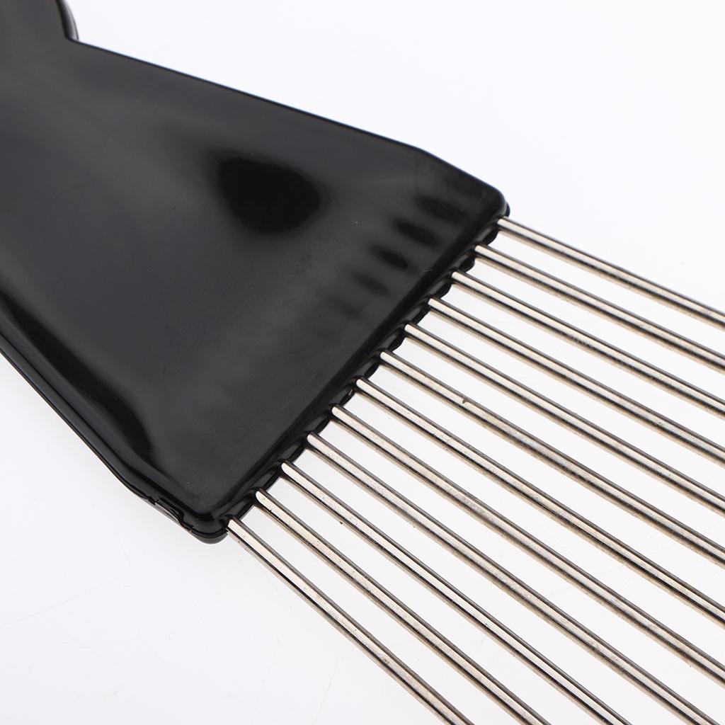 2Pcs Professional Salon Barber - Afro Pick Comb のレビューと価格