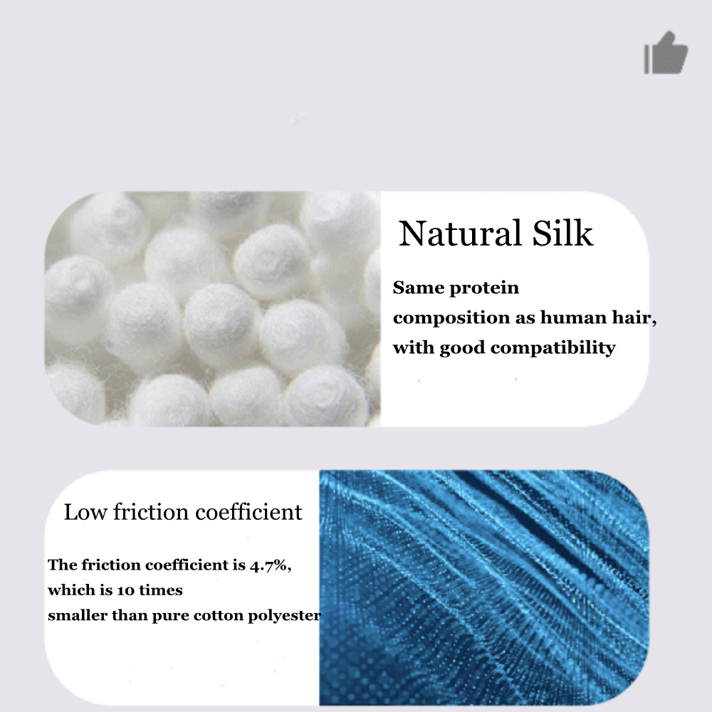 3PCS 100% Pure Mulberry Silk H - Hair Care China のレビューと価格