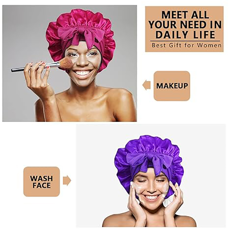 New Satin Sleeping Cap For Wom - Hair Care China のレビューと価格