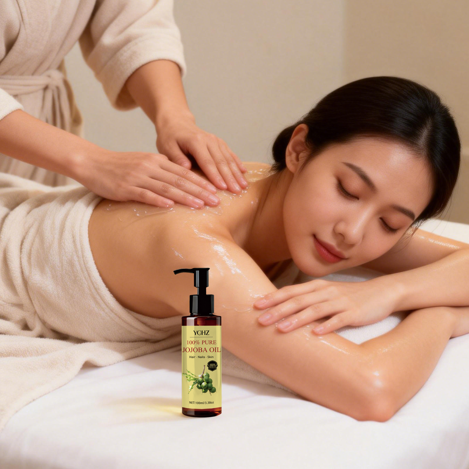 Jojoba Oil—Pure Natural Skin C - Hair Care Natural Products のレビューと価格
