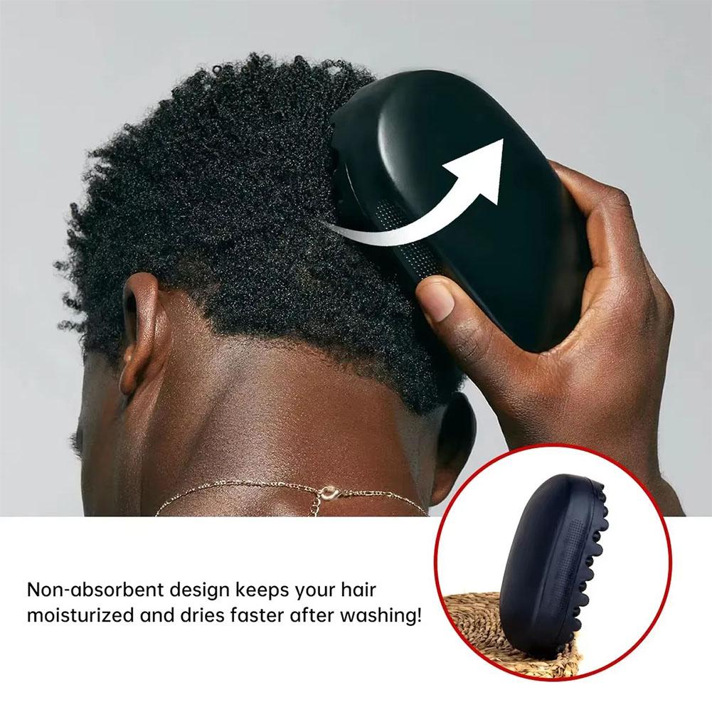 Men Black Curl Brush Curls Hai - Afro Pick Comb のレビューと価格