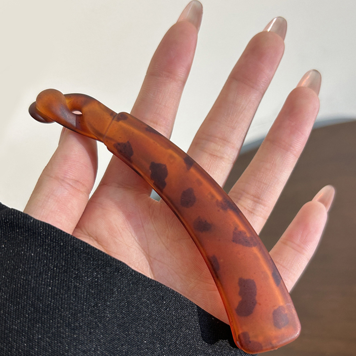 Korean Simple Banana Clip For  - Hair Clip Claw Large のレビューと価格