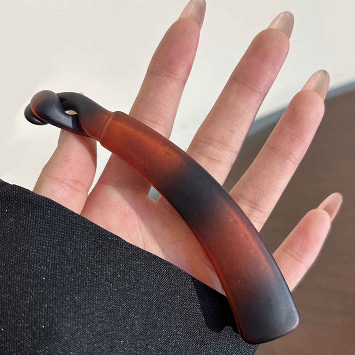 Korean Simple Banana Clip For  - Hair Clip Claw Large のレビューと価格