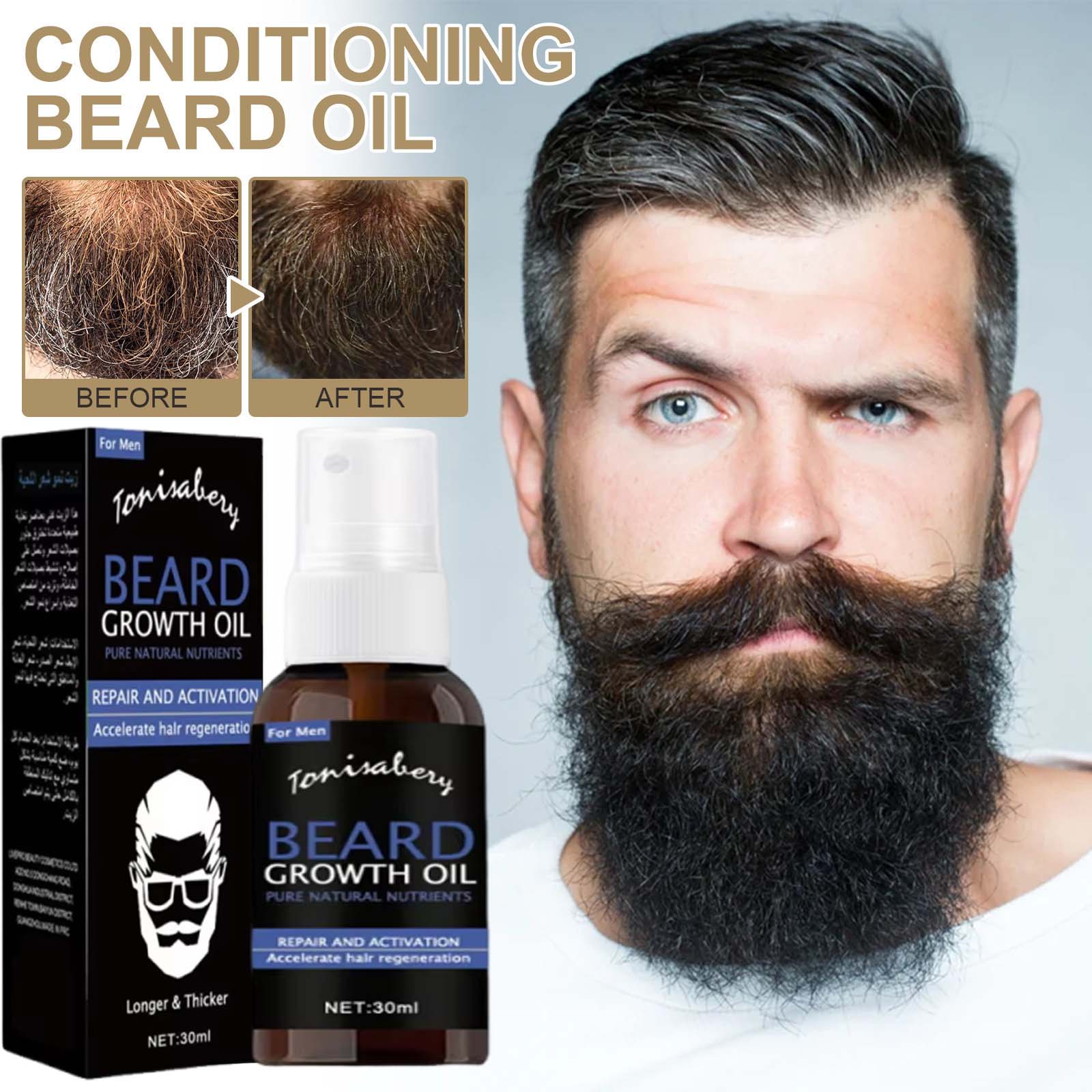 Beard Growth Oil Beard Wax Bal - Hair Care Natural Products のレビューと価格