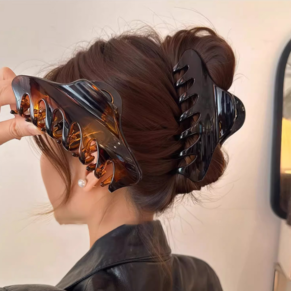 New Retro Korean Acetate Hair  - Hair Clip Claw Large のレビューと価格