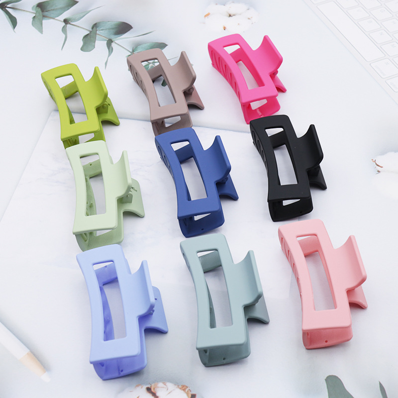 Korean Women Girls Plastic Hai - Hair Clip Claw Large のレビューと価格