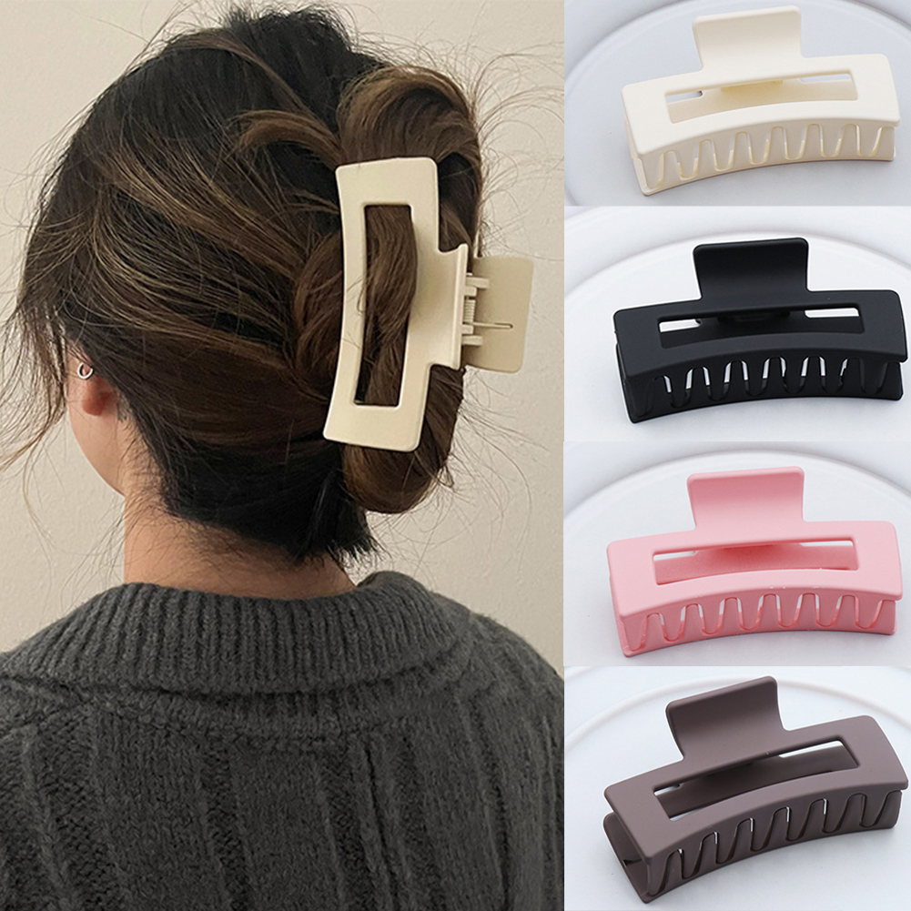 Korean Women Girls Plastic Hai - Hair Clip Claw Large のレビューと価格