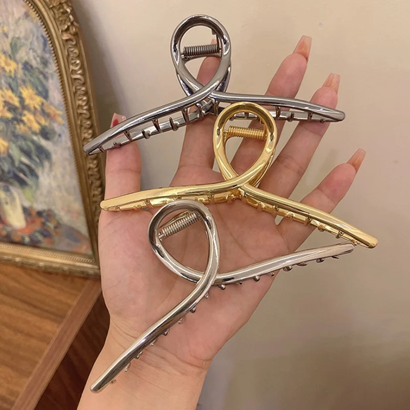 Korean style large shark clip  - Hair Clip Claw Large のレビューと価格