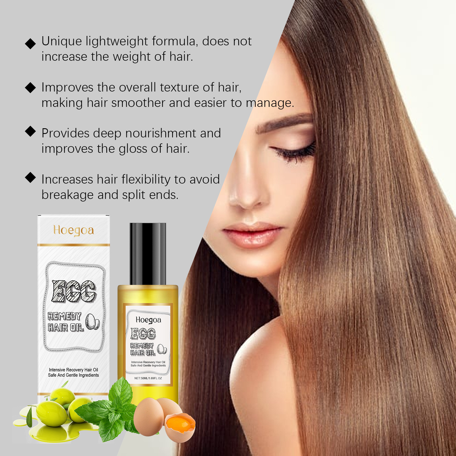 Egg Remedy Hair Oil Restore So - Hair Care Natural Products のレビューと価格