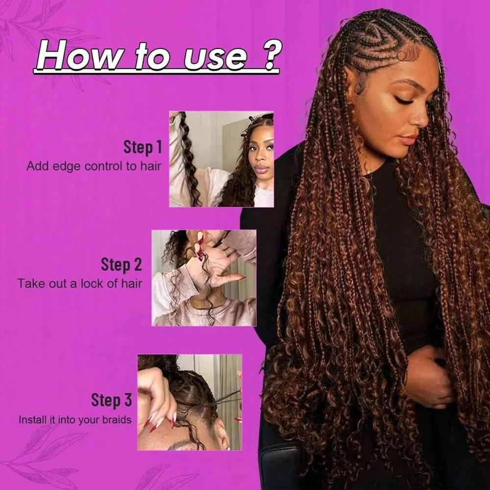 Chocolate Brown Deep Wave Bulk - Hair Care Good Hair のレビューと価格