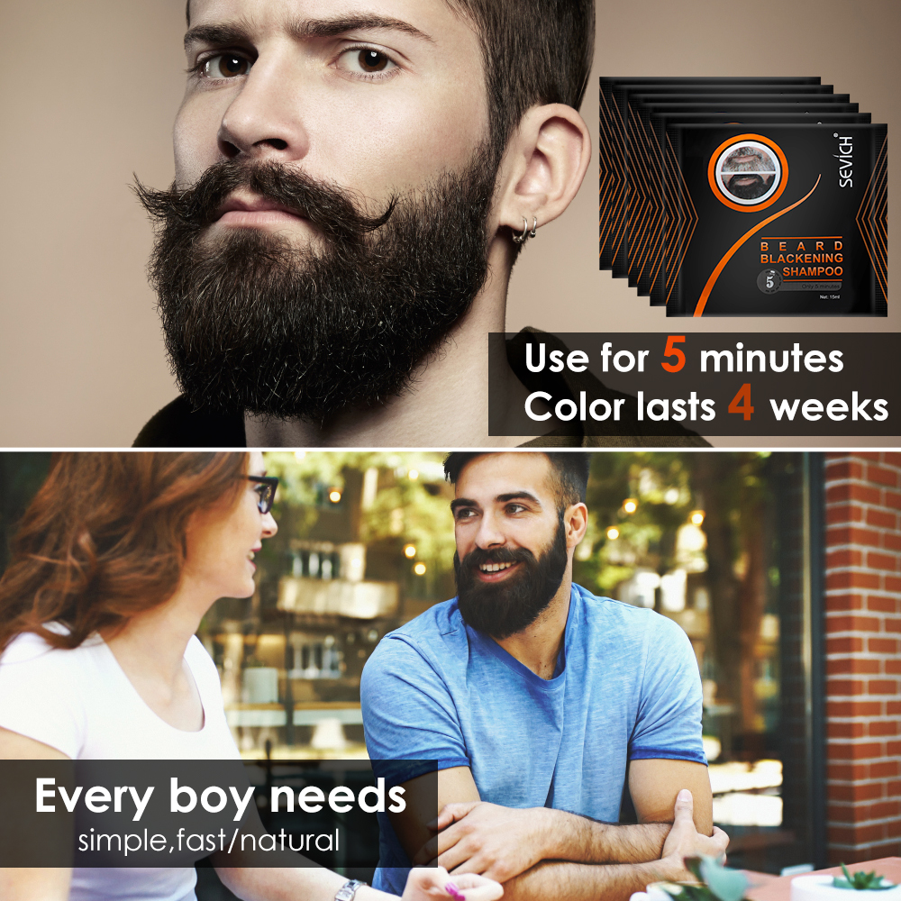 Instant Hair Dye Black Beard S - Hair Care For Men のレビューと価格