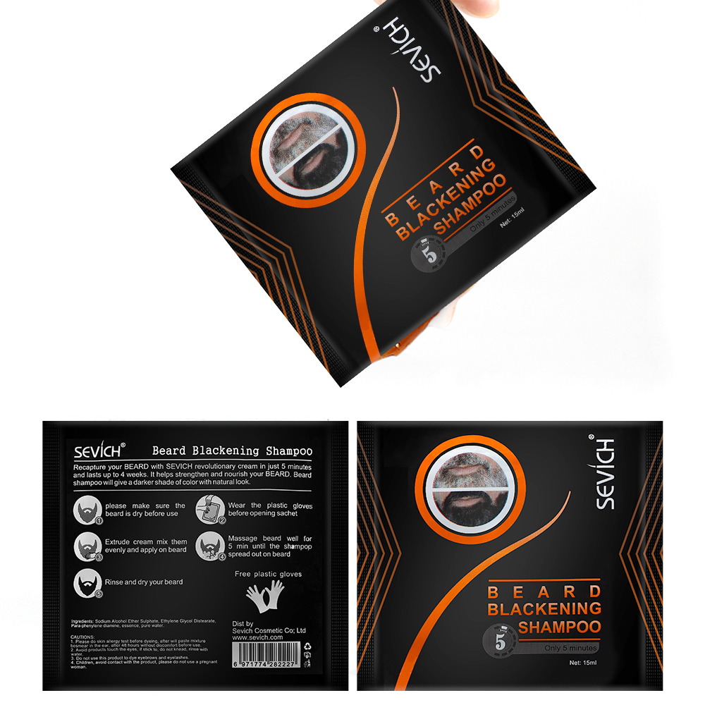 Instant Hair Dye Black Beard S - Hair Care For Men のレビューと価格