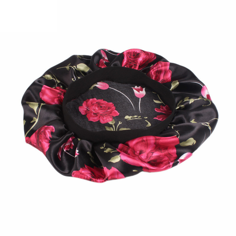 Women Satin Bonnet Elastic Wid - Hair Care China のレビューと価格