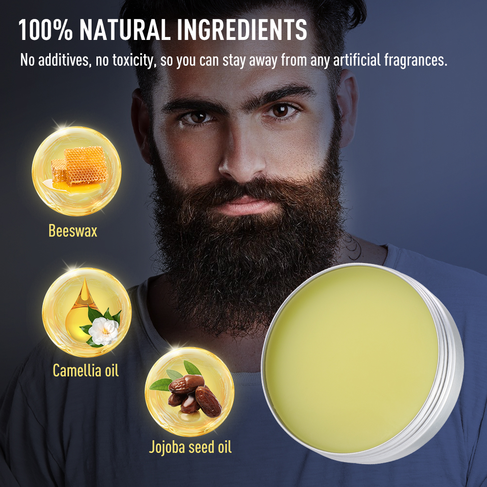 60g Beard Balm For Men Facial  - Hair Care For Men のレビューと価格