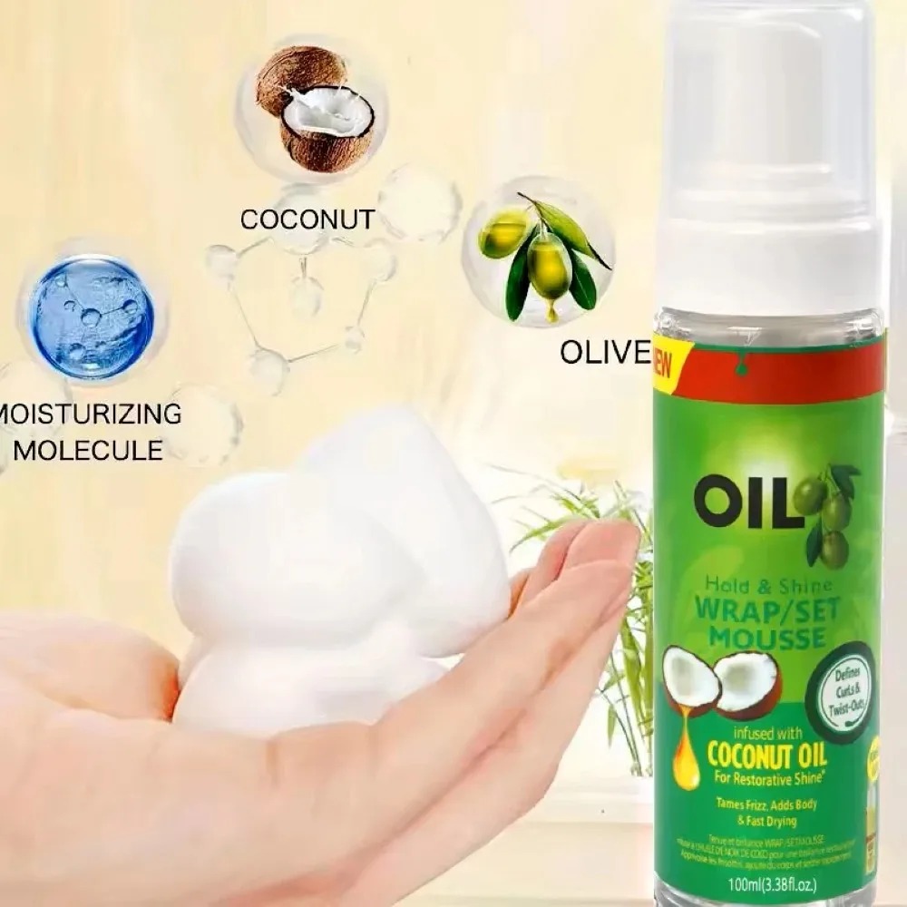 100ml Olive Oil Curly Hair Mou - Hair Care Products のレビューと価格