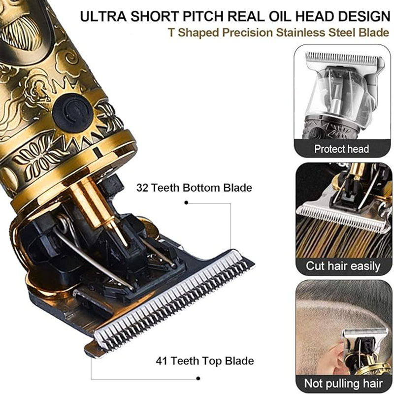 Rechargeable Mens T9 Carving H - Hair Care Barber のレビューと価格