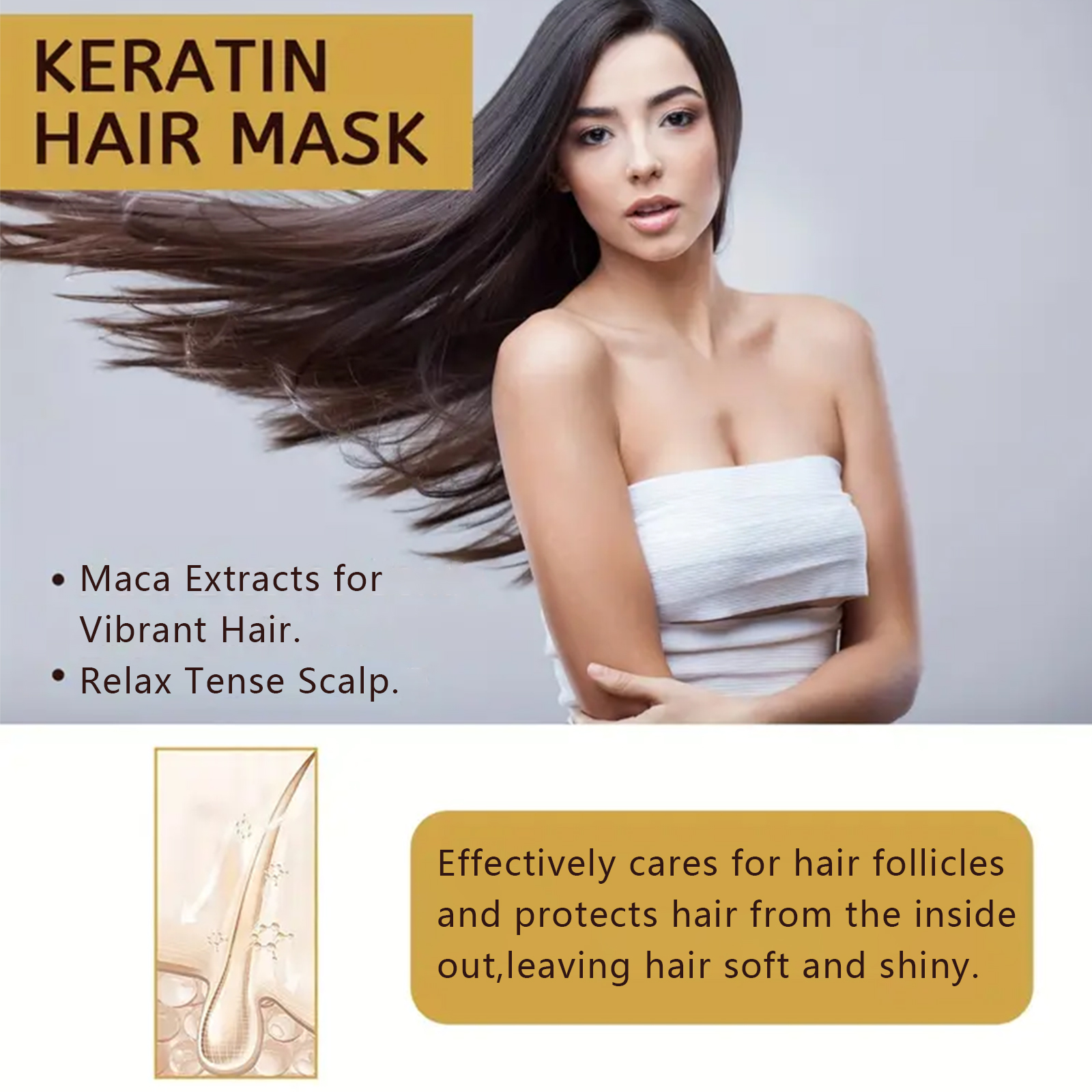 Magical Keratin Hair Mask 5 Se - Hair Care Wow のレビューと価格