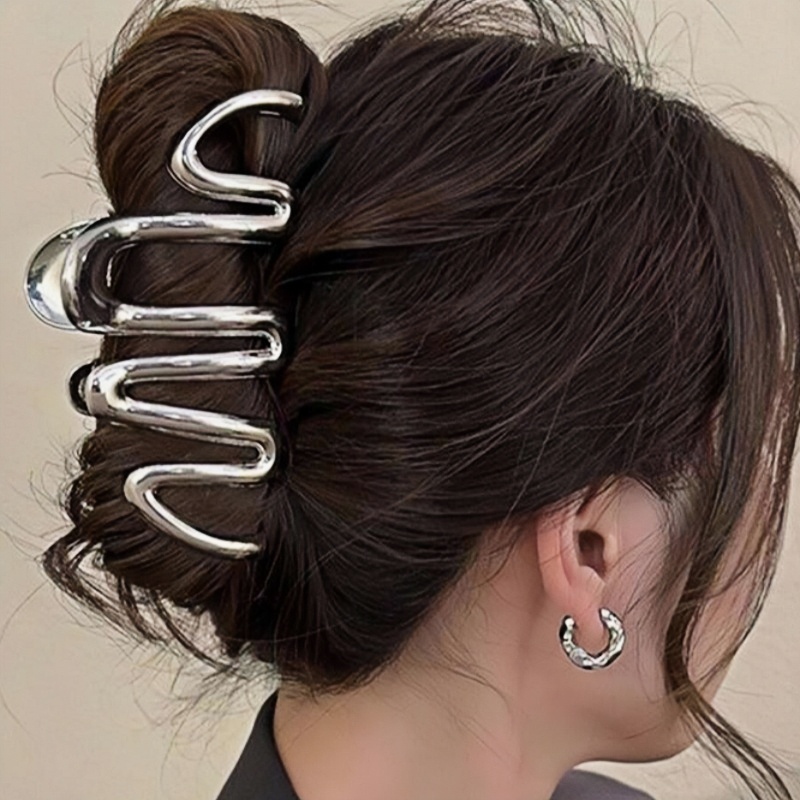 Metal snakelike large high-gra - Hair Clip Claw Large のレビューと価格