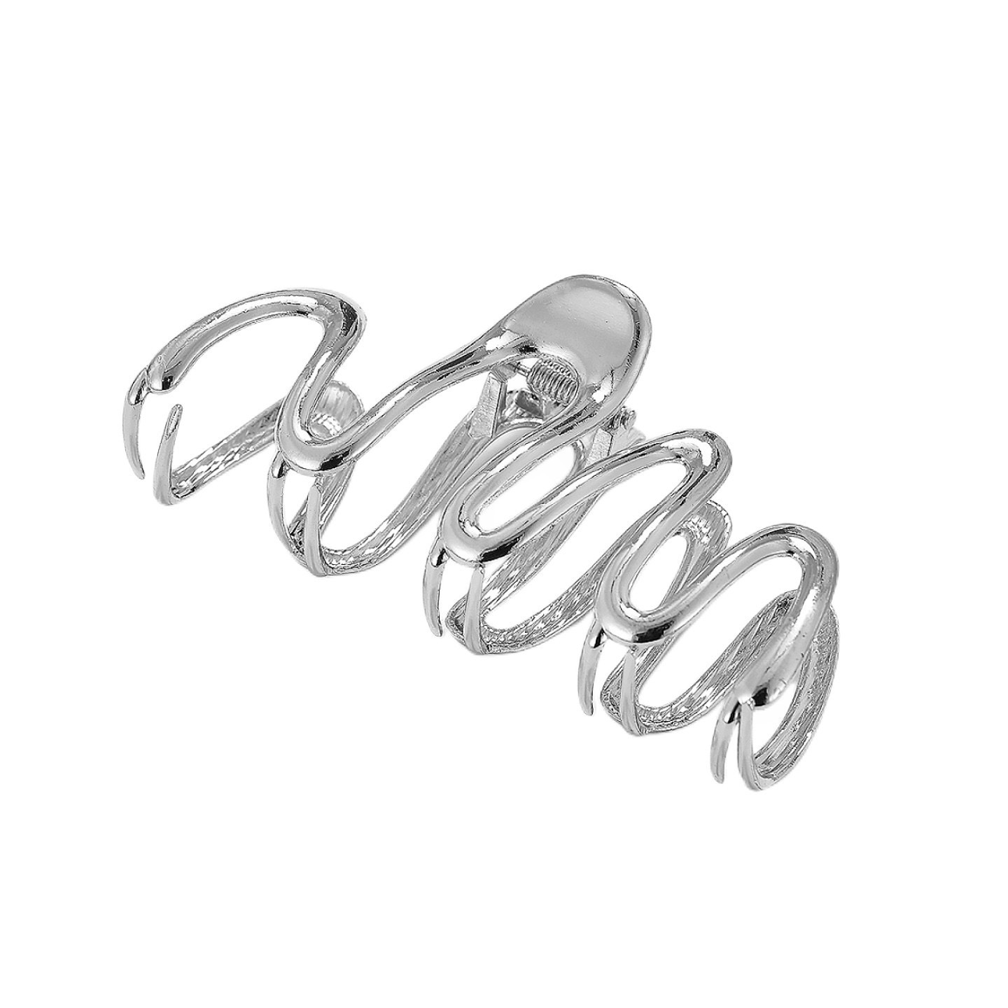 Metal snakelike large high-gra - Hair Clip Claw Large のレビューと価格