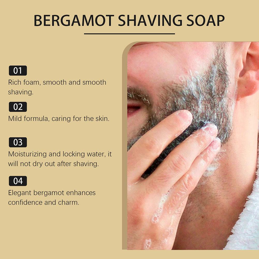 Bergamot Shaving Soap for Men  - Hair Care For Men のレビューと価格