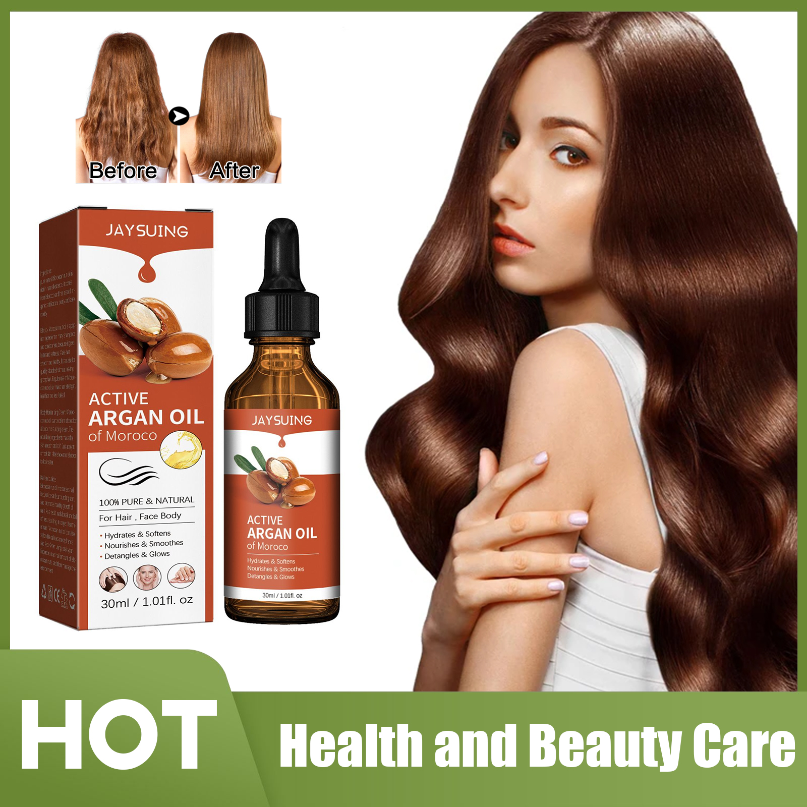 Argan Oil for Hair Treatment S - Hair Care Products のレビューと価格