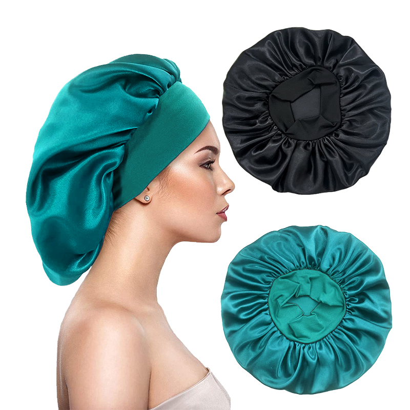 2PCS/LOT Women's Satin Solid B - Hair Care China のレビューと価格