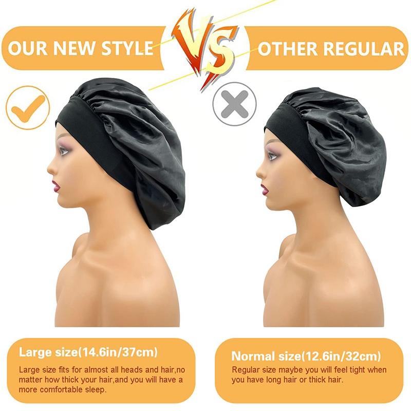 2PCS/LOT Women's Satin Solid B - Hair Care China のレビューと価格