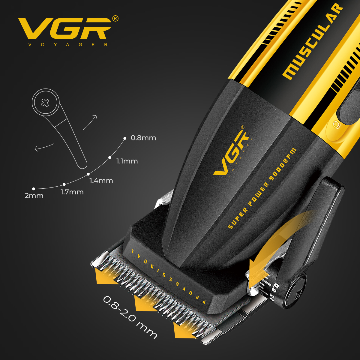 VGR Clipper Professional Hair  - Hair Care Barber のレビューと価格