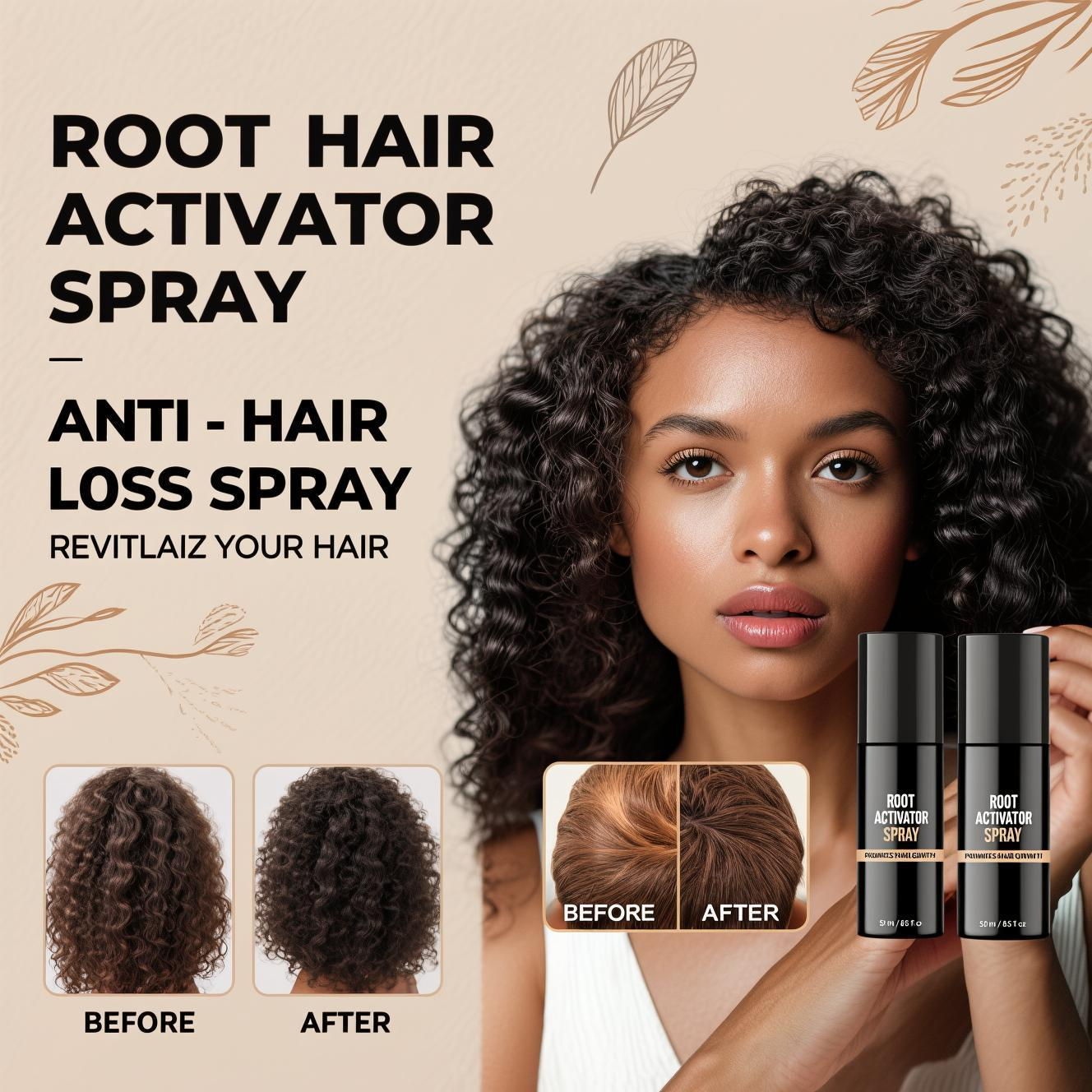 Hair Root Activator Spray 50ml - Hair Care Natural Products のレビューと価格