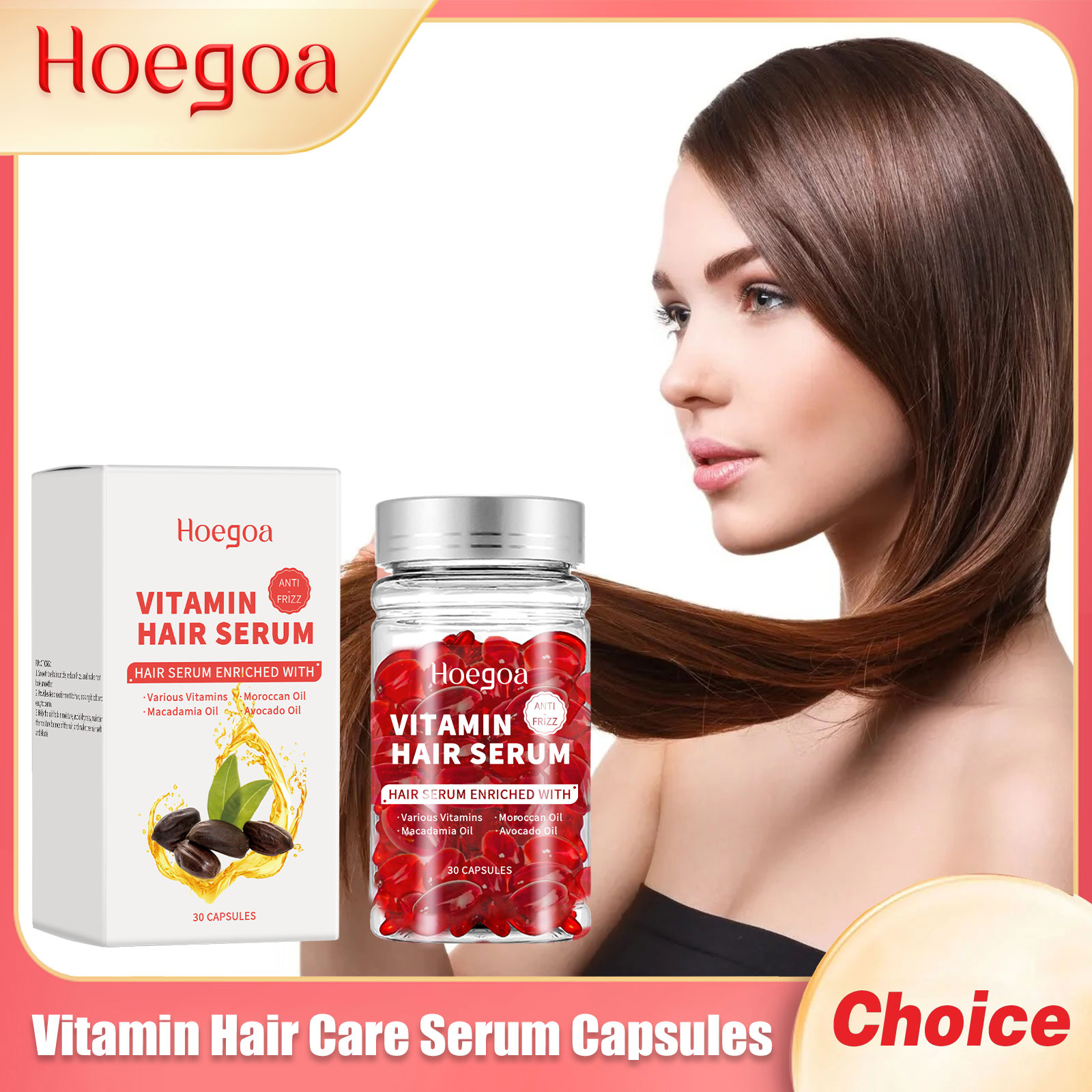 Vitamin Hair Care Serum Capsul - Hair Care Products のレビューと価格
